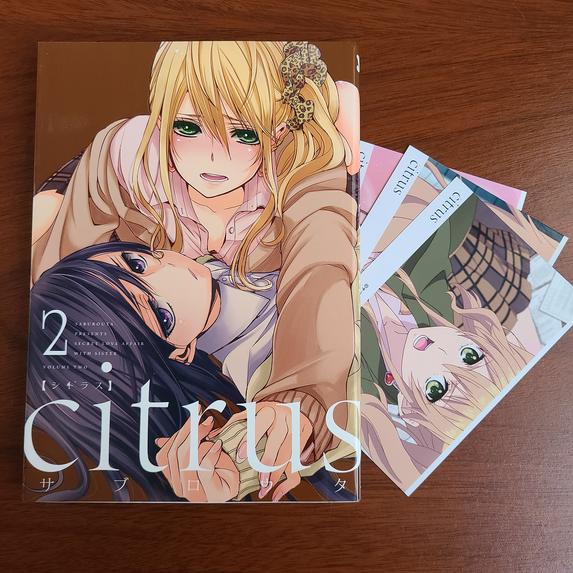 [Manga] CITRUS TOMO 2 - EDICION LIMITADA (Saburouta) [Yuri] 1