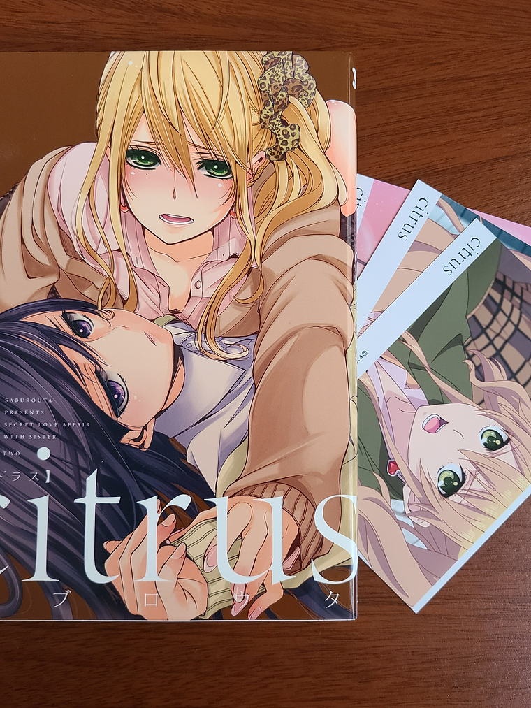 [Manga] CITRUS TOMO 2 - EDICION LIMITADA (Saburouta) [Yuri] 1