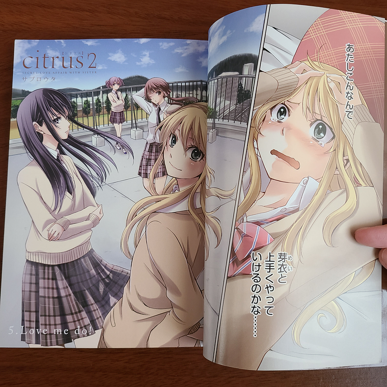 [Manga] CITRUS TOMO 2 - EDICION LIMITADA (Saburouta) [Yuri] 2