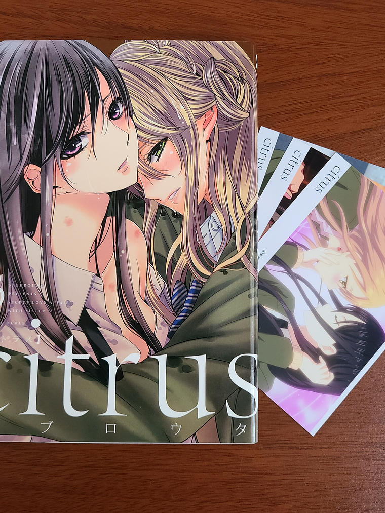 [Manga] CITRUS TOMO 3 - EDICION LIMITADA (Saburouta) [Yuri] 1