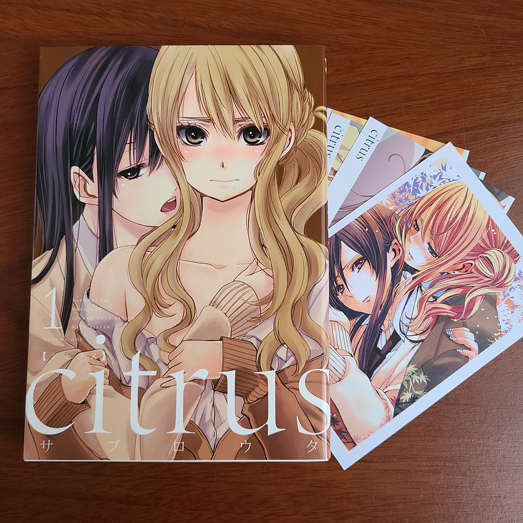 [Manga] CITRUS TOMO 1 - EDICION LIMITADA (Saburouta) [Yuri] 1