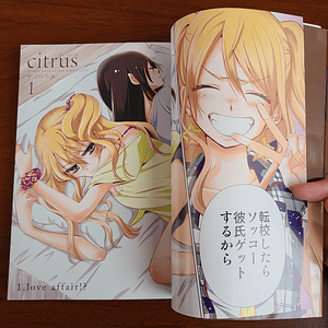 [Manga] CITRUS TOMO 1 - EDICION LIMITADA (Saburouta) [Yuri]