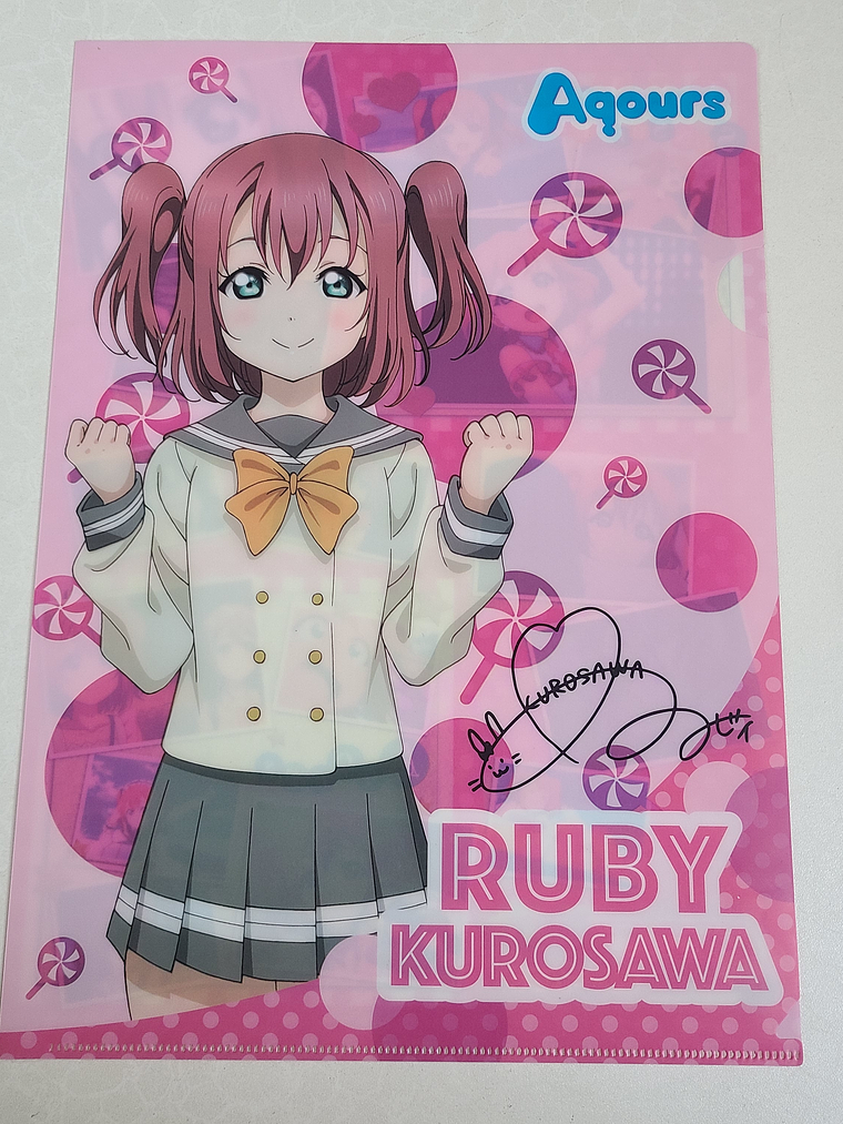 [Aqours] Ruby Kurosawa - Carpeta single [Love Live Sunshine] 1