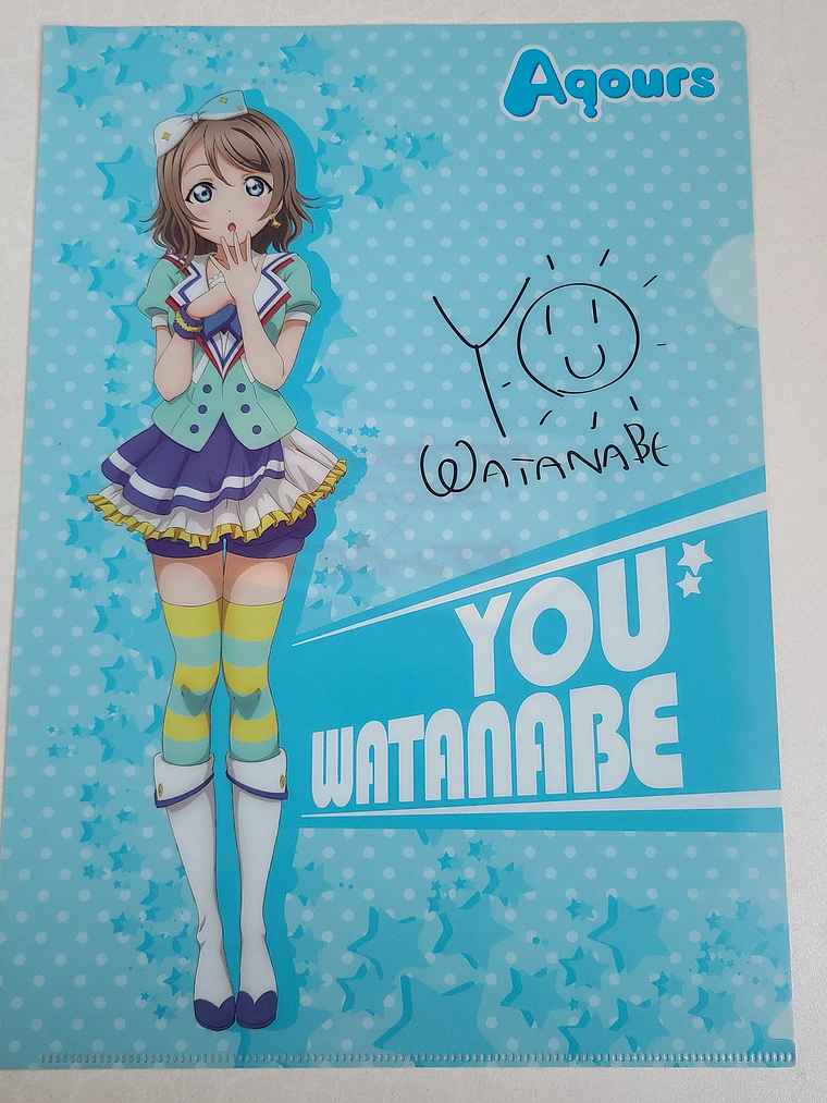 [Aqours] You Watanabe - Carpeta single [Love Live Sunshine] 1