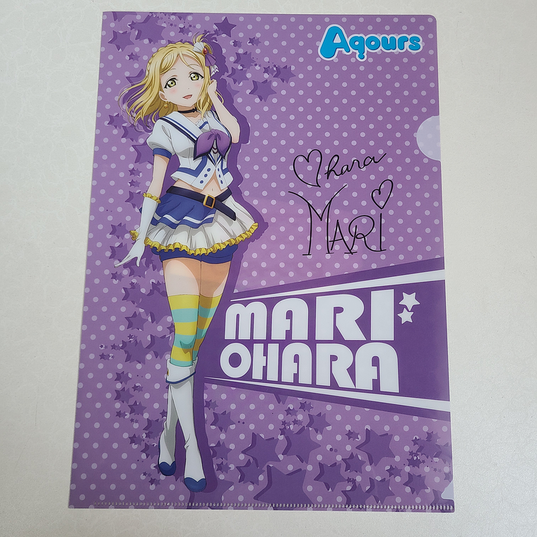 [Aqours] Mari Ohara - Carpeta single [Love Live Sunshine] 1