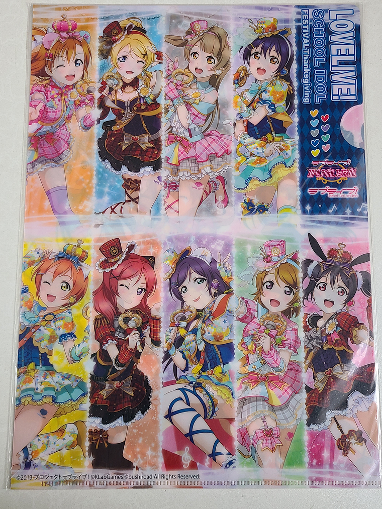 [u's] Carpeta single µ's [Love Live] 1