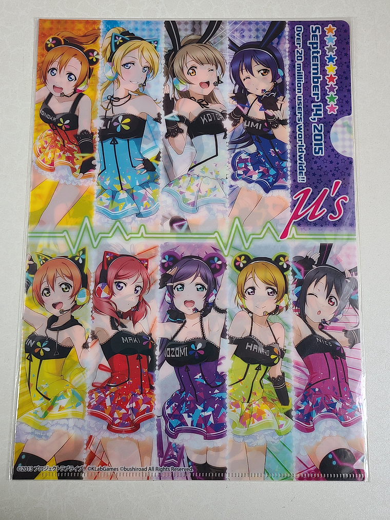 [u's] Carpeta single µ's [Love Live] 1