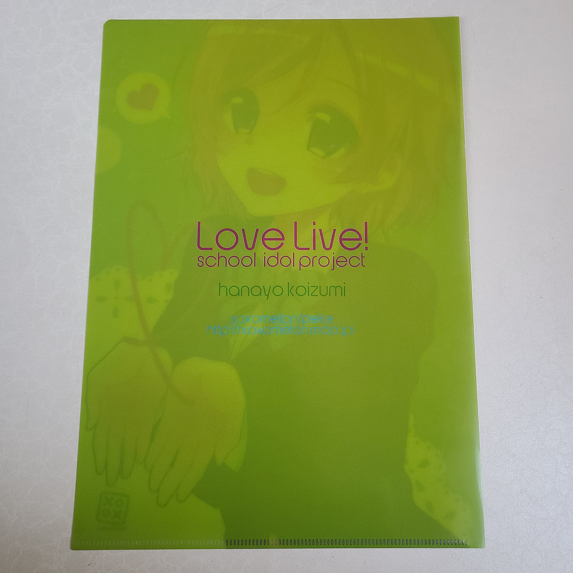 [Musas] Hanayo Koizumi - Carpeta single [Love Live] 2