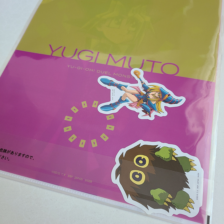 Yugi Muto - Carpeta single con stickers [Yu Gi Oh] 2