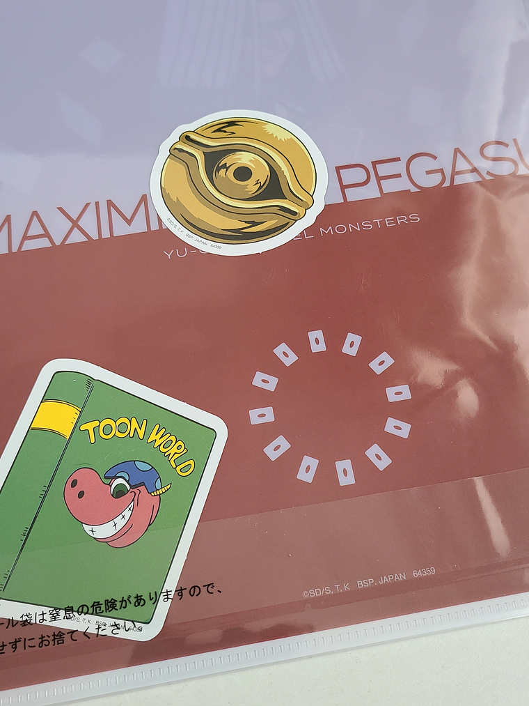 Maximus Pegasus - Carpeta single con stickers [Yu Gi Oh] 2