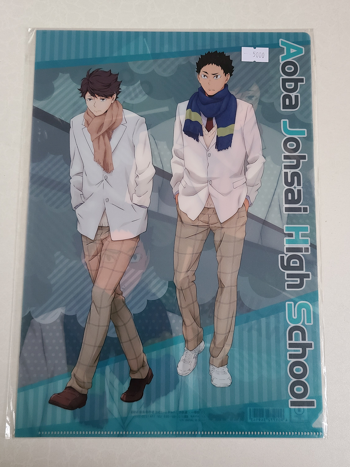 [Aoba Johsai] Oikawa & Iwaizumi - Carpeta single [Haikyuu] 1
