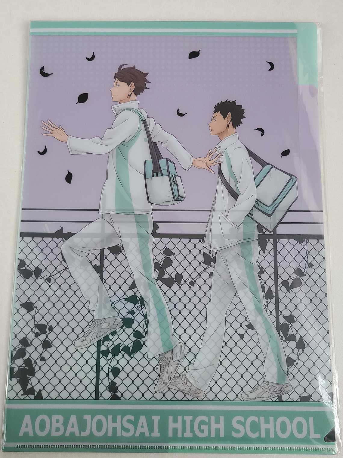 [Aoba Johsai] Oikawa & Iwaizumi - Carpeta de tres bolsillos [Haikyuu] 1