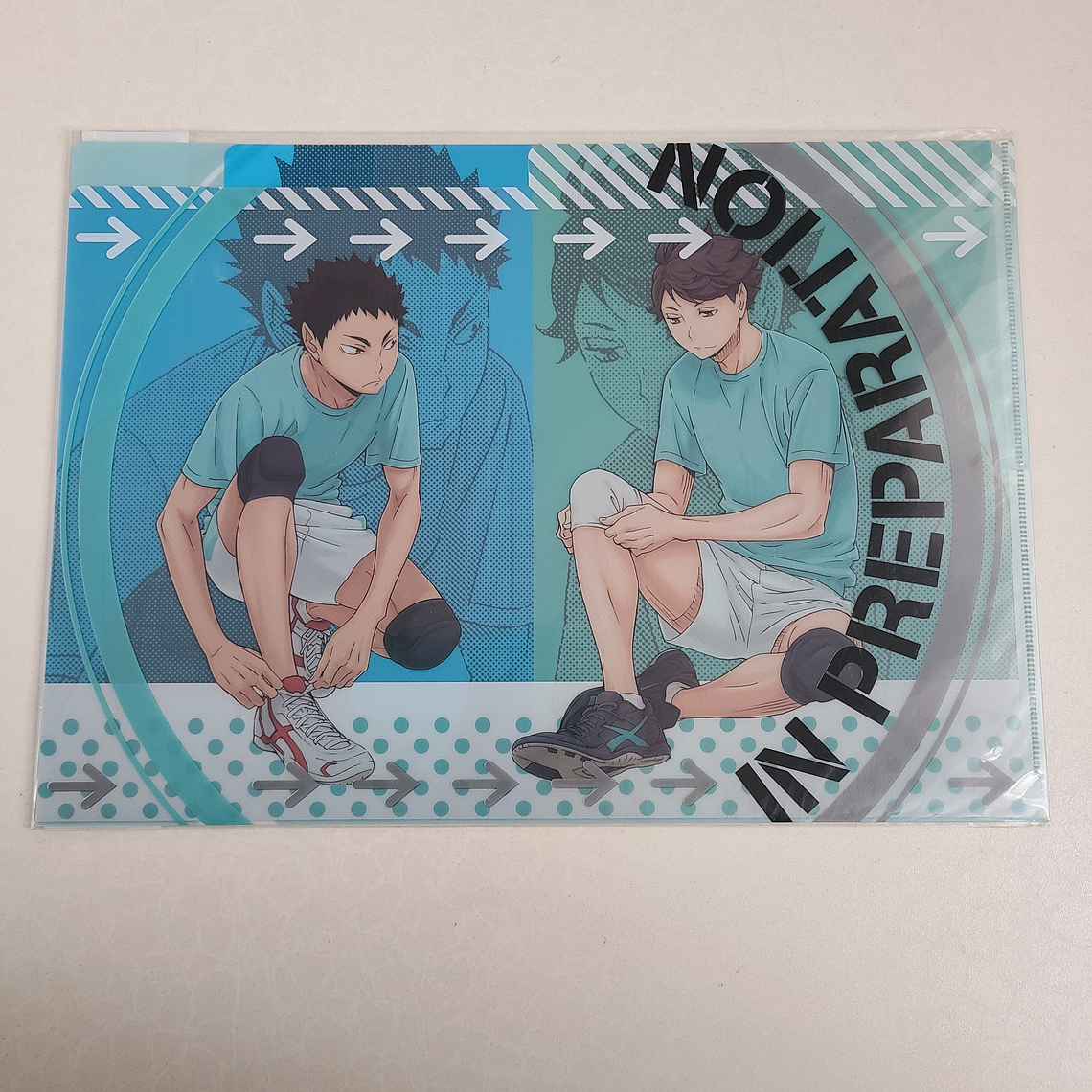 [Aoba Johsai] Oikawa & Iwaizumi - Carpeta de tres bolsillos [Haikyuu] 1