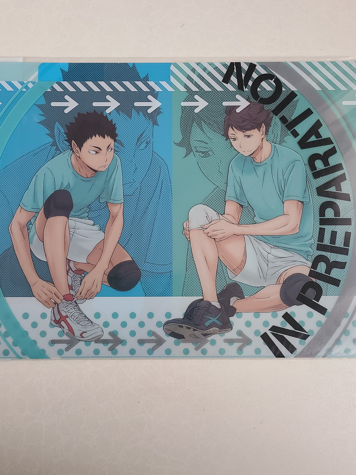 [Aoba Johsai] Oikawa & Iwaizumi - Carpeta de tres bolsillos [Haikyuu] 1