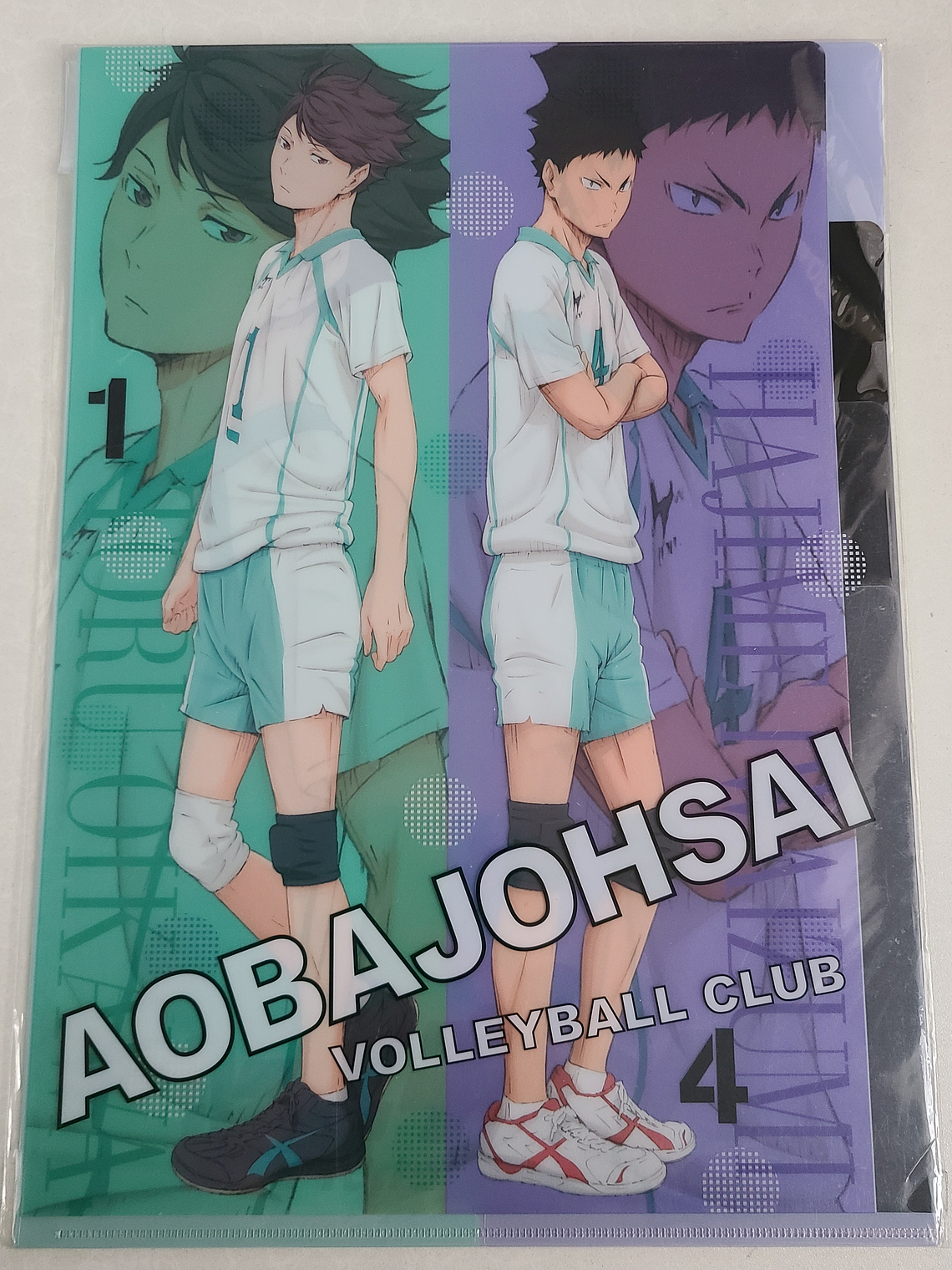 [Aoba Johsai] Oikawa & Iwaizumi - Carpeta de tres bolsillos [Haikyuu] 1