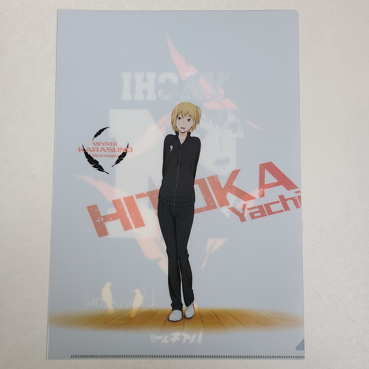 [Karasuno] Yachi Hitoka - Carpeta single [Haikyuu] 1