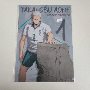 [Date Tech] Takanobu Aone - Carpeta single [Haikyuu]
