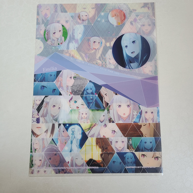 Emilia - Carpeta single [Re Zero] 2