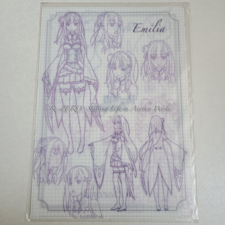 Emilia - Carpeta single [Re Zero] 1