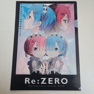 Ram & Rem - Carpeta single [Re Zero]