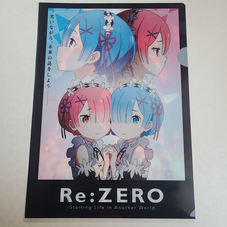 Ram & Rem - Carpeta single [Re Zero] 1