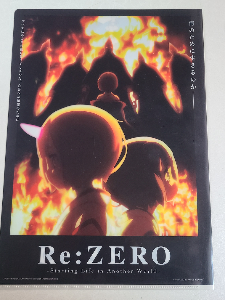 Ram & Rem - Carpeta single [Re Zero] 2