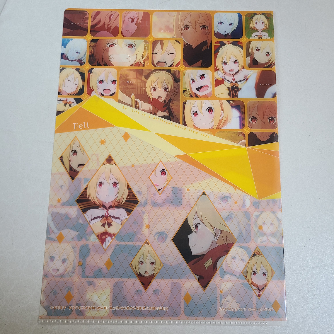 Felt - Carpeta single [Re Zero] 2