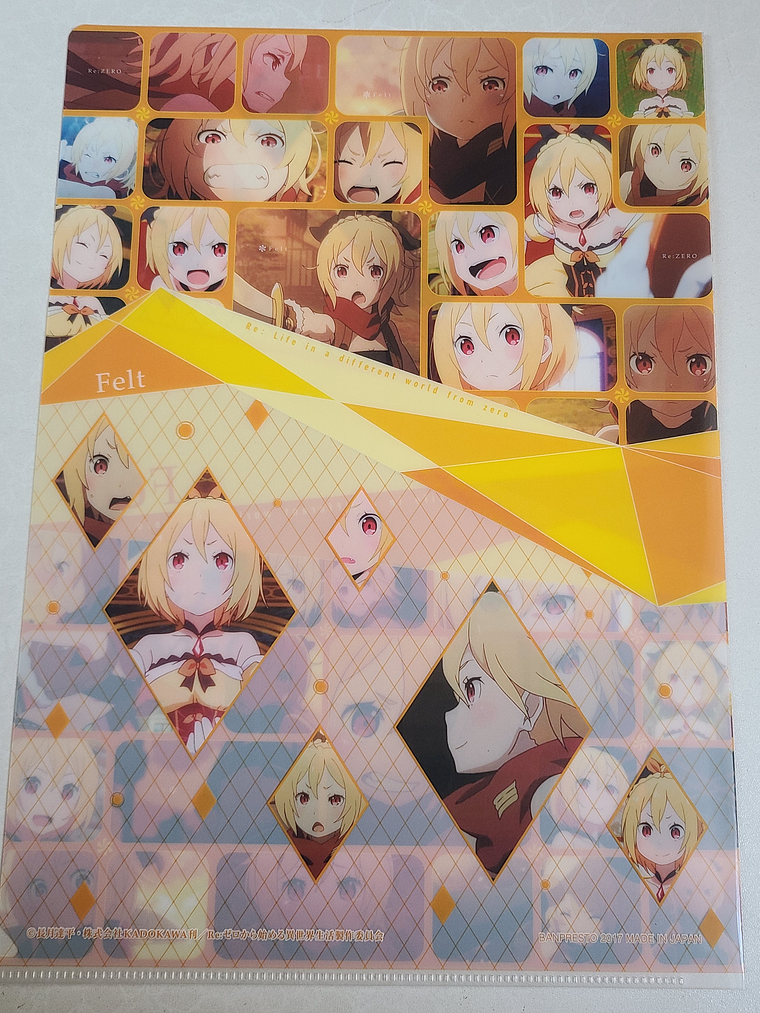 Felt - Carpeta single [Re Zero] 2