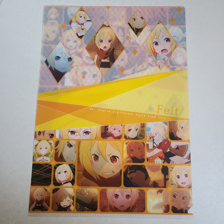 Felt - Carpeta single [Re Zero] 1