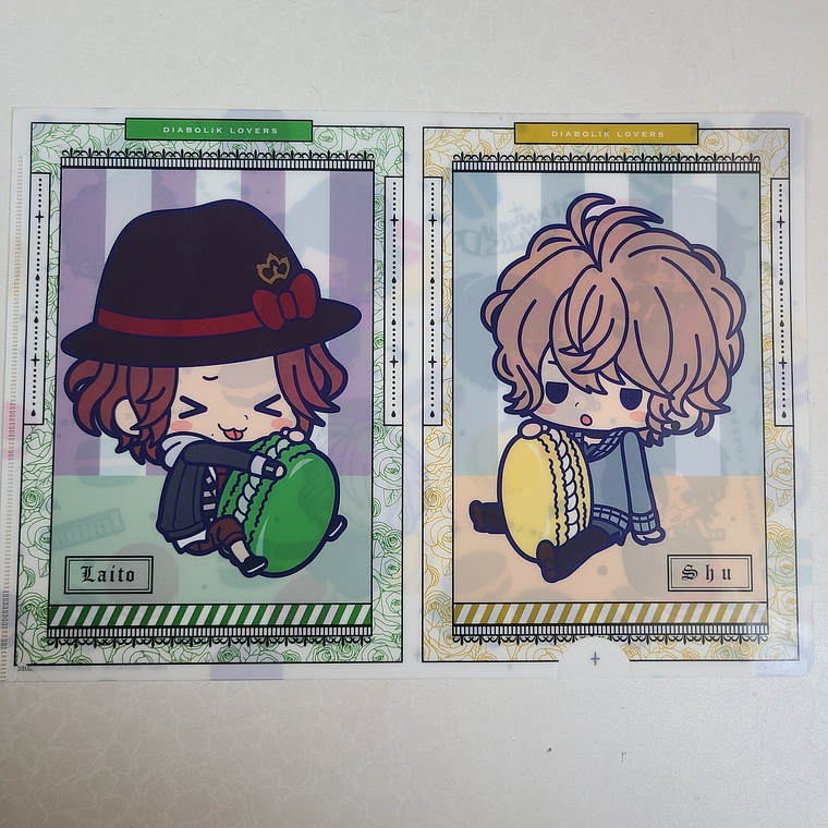 Laito & Shu - Carpeta single [Diabolik Lovers] 1