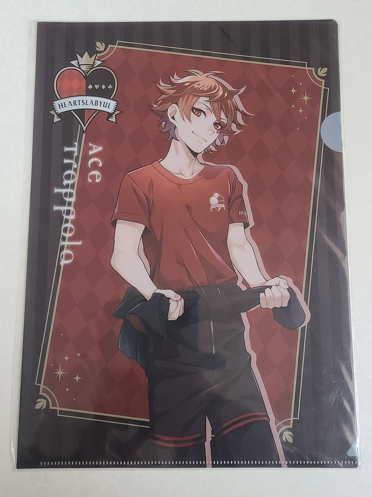 [Heartslabyul] Ace Trappola - Carpeta single [Twisted Wonderland] 1