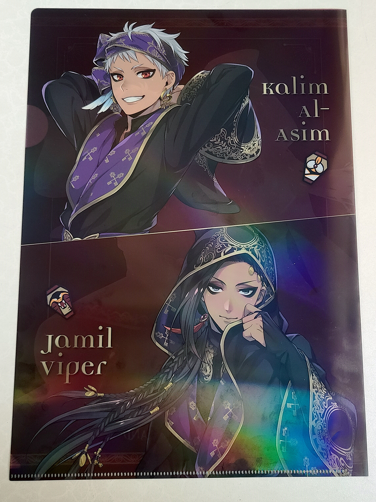[Scarabia] Jamil Viper y Kalim al Asim - Carpeta single [Twisted Wonderland] 2
