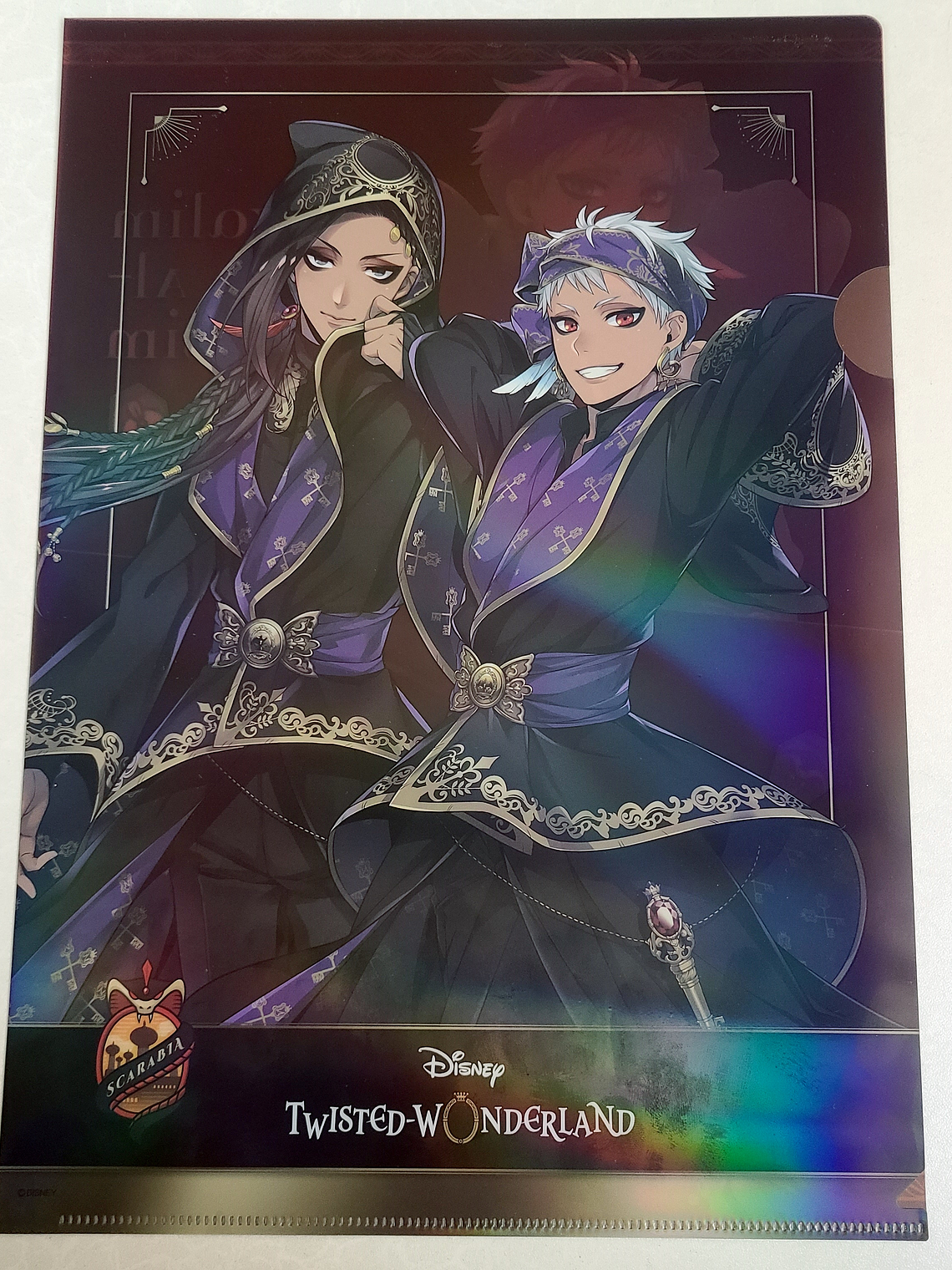 [Scarabia] Jamil Viper y Kalim al Asim - Carpeta single [Twisted Wonderland] 1