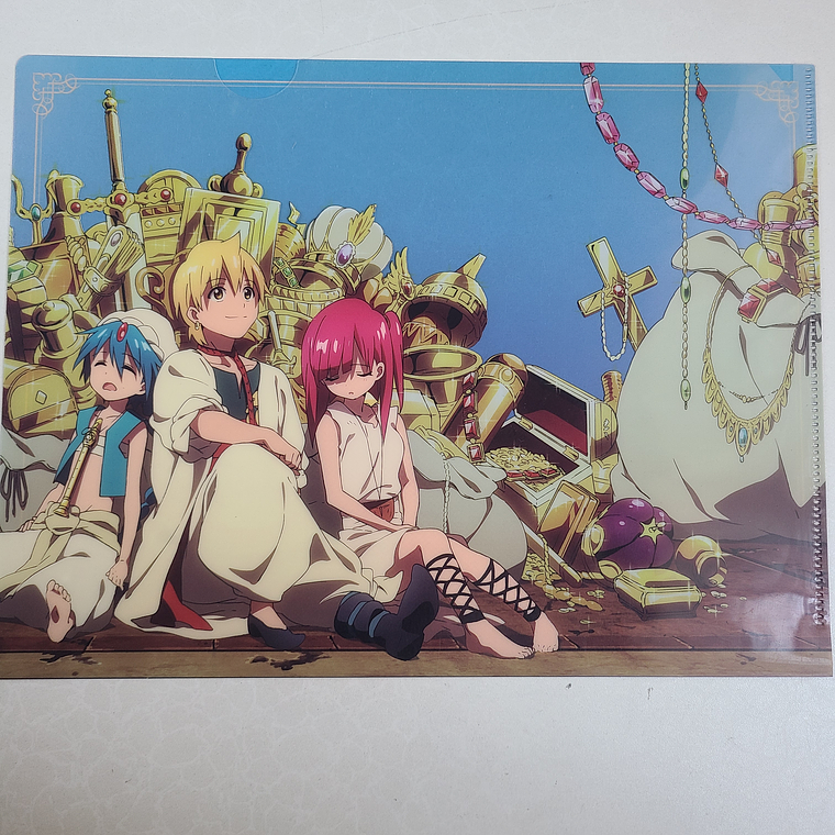 Magi The Labyrinth of Magic - Carpeta single [Magi] 1