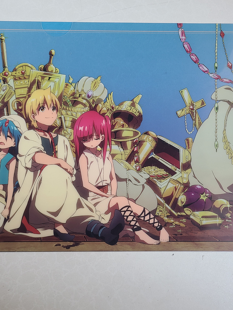 Magi The Labyrinth of Magic - Carpeta single [Magi] 1