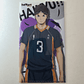 [Karasuno] Asahi Azumane - mini carpeta [Haikyuu] - Miniatura 1