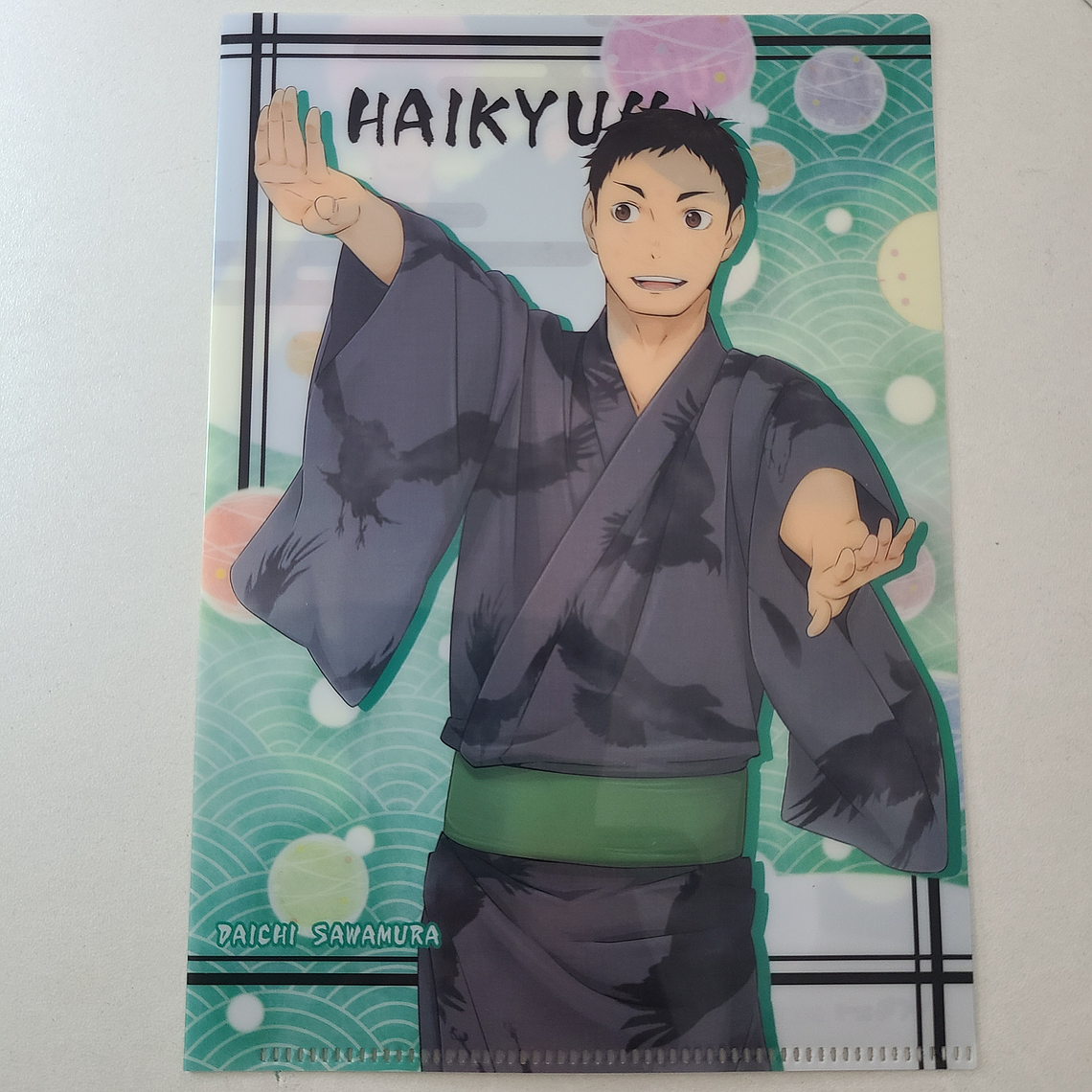 [Karasuno] Daichi Sawamura - mini carpeta [Haikyuu] 1
