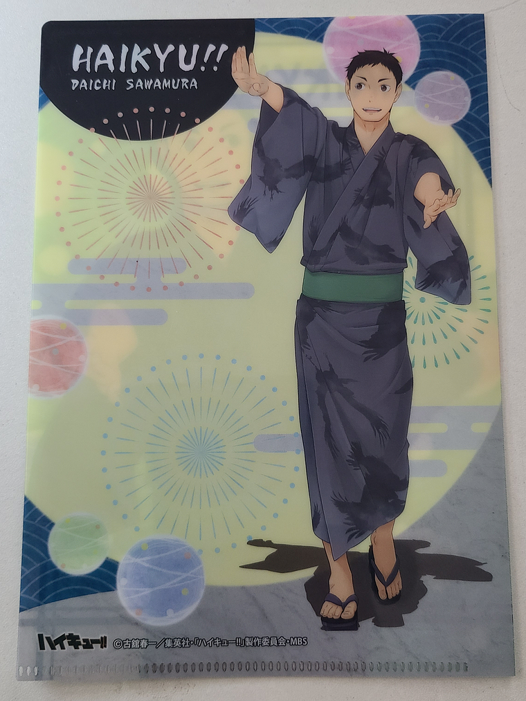 [Karasuno] Daichi Sawamura - mini carpeta [Haikyuu] 2