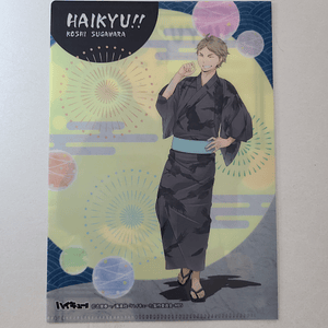 [Karasuno] Sugawara Koshi - mini carpeta [Haikyuu]