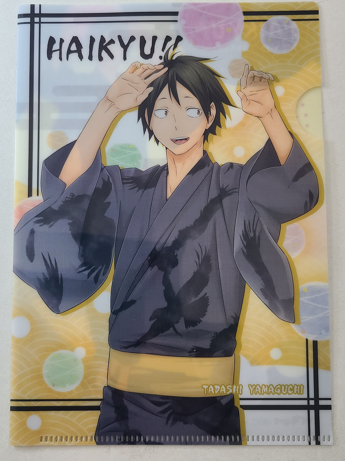 [Karasuno] Tadashi Yamaguchi - mini carpeta [Haikyuu] 1