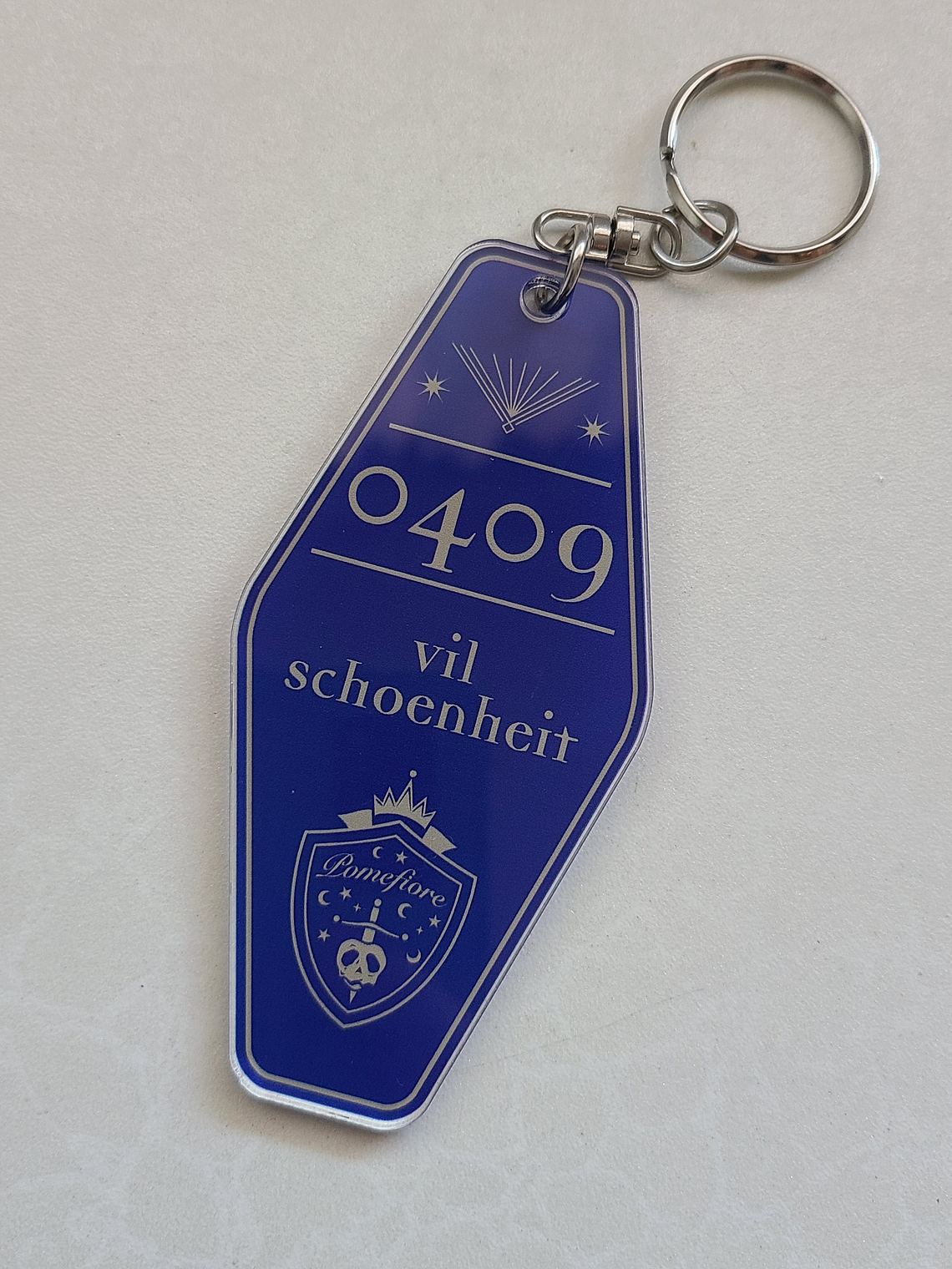 [Pomefiore] Vil Schoenheit - Llavero acrílico [Twisted Wonderland] 1