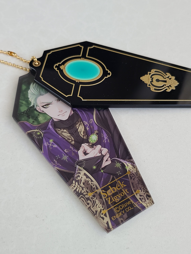 [Diasomnia] Sebek Zigvolt - Ballchain acrílico [Twisted Wonderland] 1