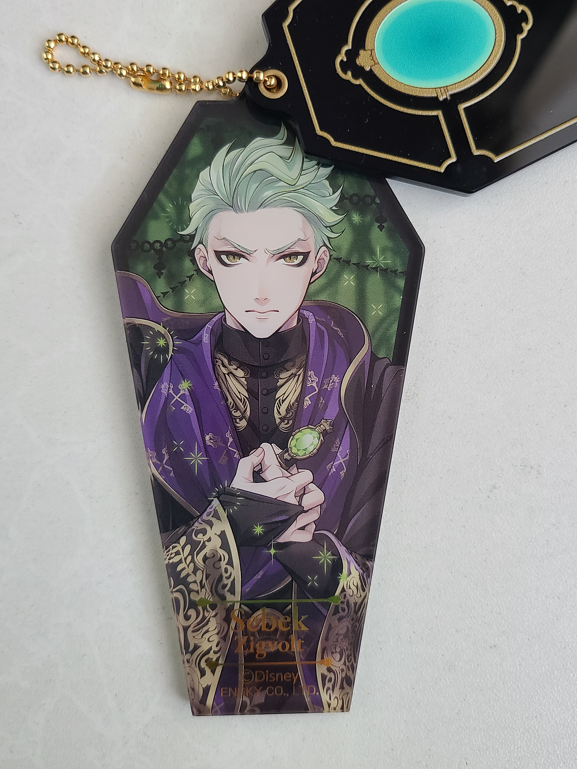 [Diasomnia] Sebek Zigvolt - Ballchain acrílico [Twisted Wonderland] 2