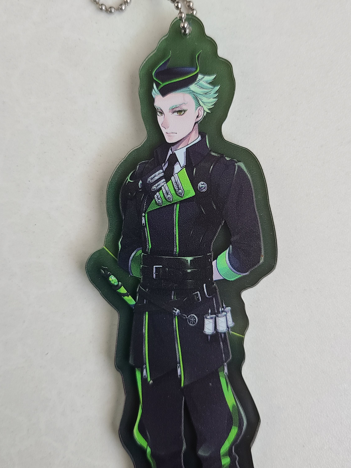 [Diasomnia] Sebek Zigvolt - Ballchain acrílico [Twisted Wonderland] 2