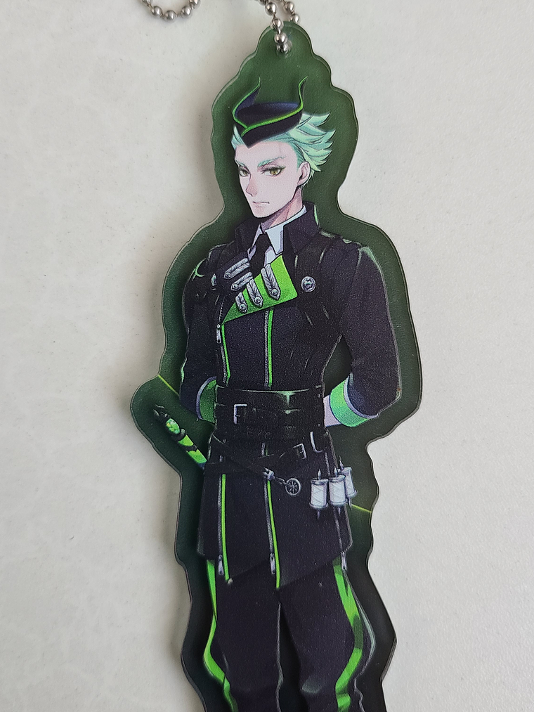 [Diasomnia] Sebek Zigvolt - Ballchain acrílico [Twisted Wonderland] 2