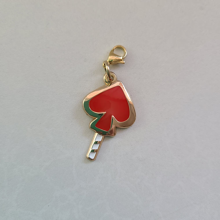 [Heartslabyul] Set de colgantes metalicos Heartslabyul [Twisted Wonderland] 3