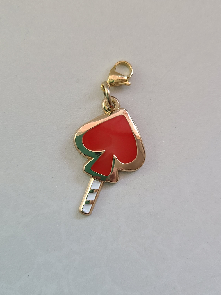 [Heartslabyul] Set de colgantes metalicos Heartslabyul [Twisted Wonderland] 3