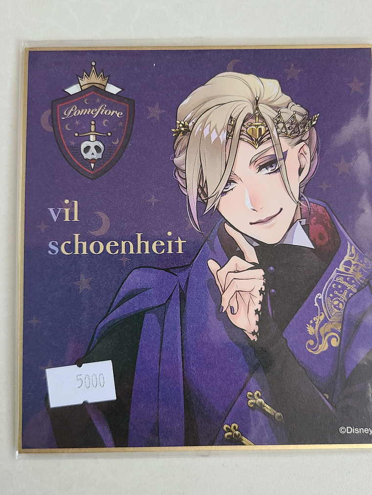[Pomefiore] Vil Schoenheit - Shikishi [Twisted Wonderland] 1