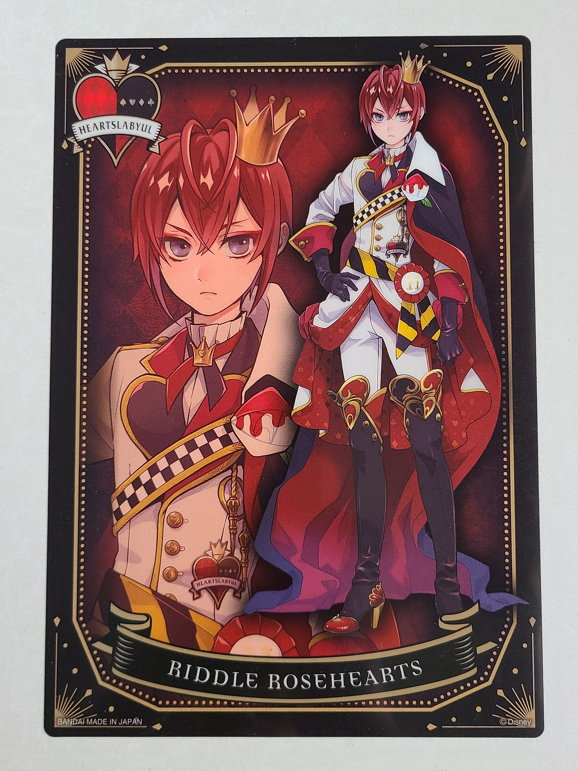 [Heartslabyul] Riddle Rosehearts - Clear poster [Twisted Wonderland] 1