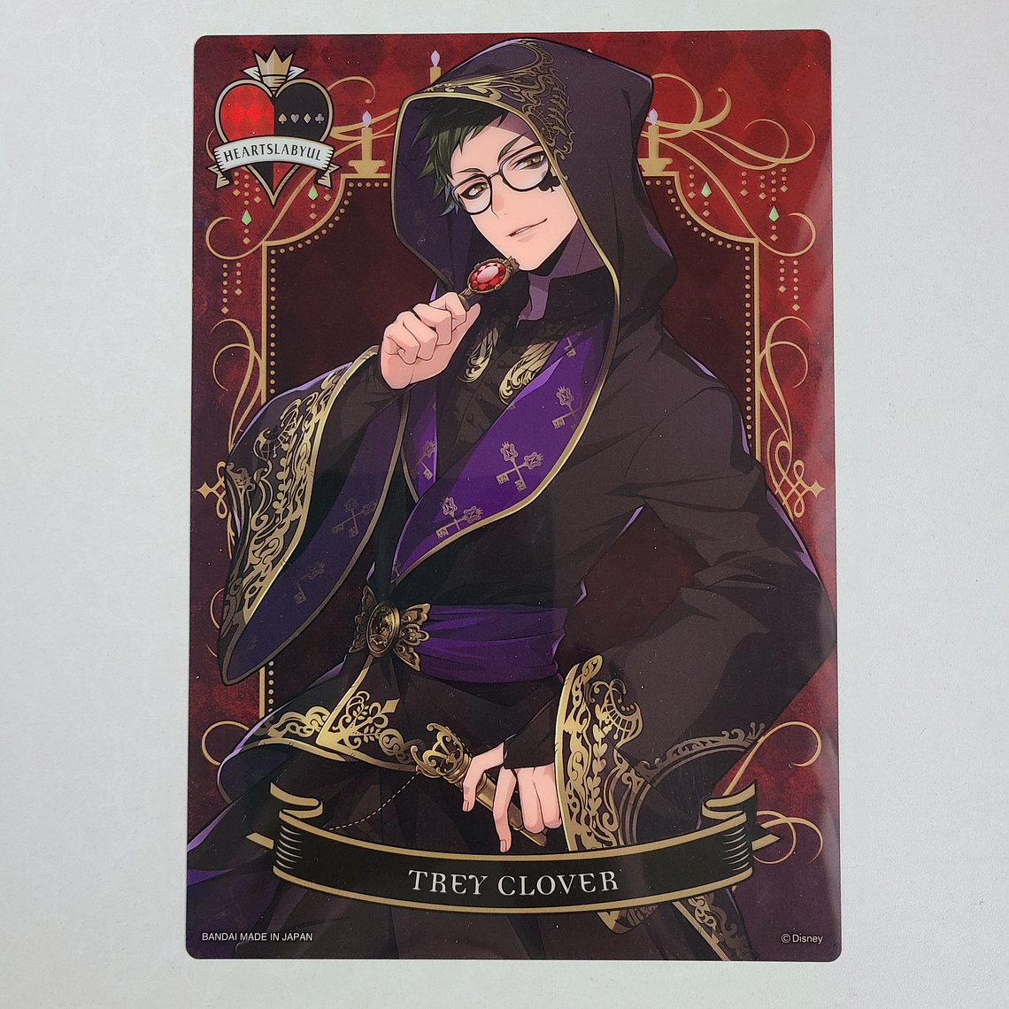 [Heartslabyul] Trey Clover - Clear poster [Twisted Wonderland] 1